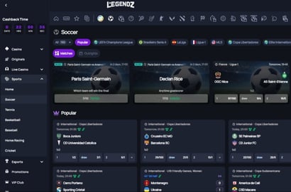 Legendz.io Sportsbook