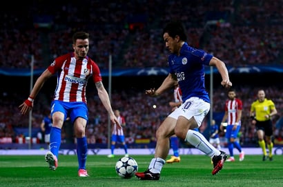 Leicester's Shinji Okazaki