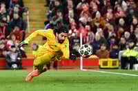 Liverpool's goalkeeper Alisson (Getty Images)