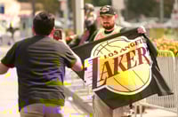 Los Angeles Lakers flag