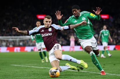 Lucas Digne of Aston Villa