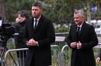 MIchael Carrick and Ole Gunnar Solskjaer 