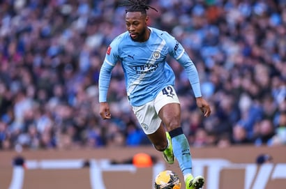 Manchester City's Antoine Semenyo