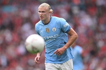 Manchester City's Erling Haaland