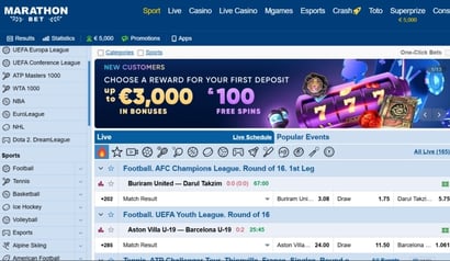 Bonus Marathonbet