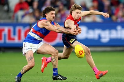 Melbourne Demons Western Bulldogs MCG