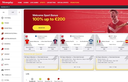 Monoplay Sportsbook