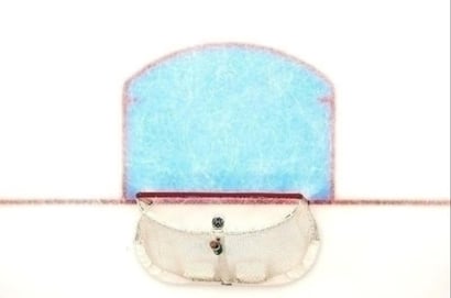 NHL hockey goal