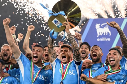 Napoli secured the trophy in the 2024//25 Serie A season (Getty Images)