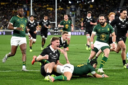 New Zealand vs South Africa rugby championship 2025