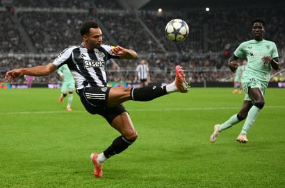 Newcastle United's Jacob Murphy