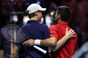 Novak Djokovic Jannik Sinner