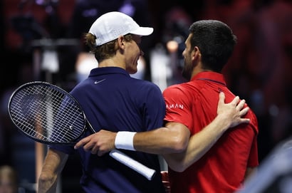Novak Djokovic Jannik Sinner