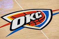 OKC Thunder basketball court