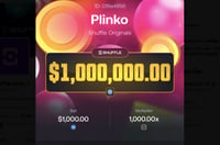 $1,000,000 Plinko Win