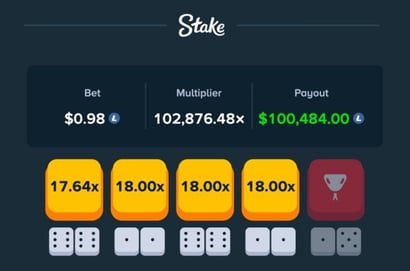 100K Stake Snakes Win