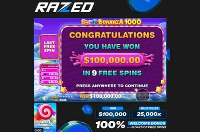100K on the Nose at Razed