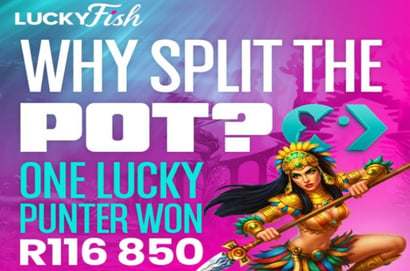 116K Lucky Fish Jackpot
