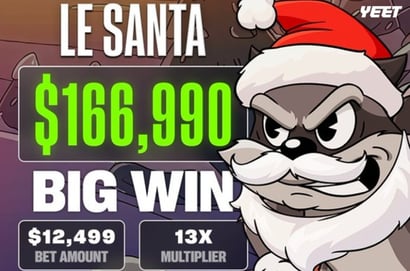 167K Le Santa Yeet Slot Win