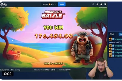$176K Juicy Harvest win