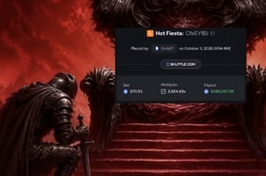 185K Shuffle Hot Fiesta Win