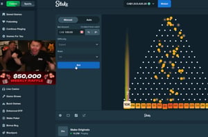1M Stake Plinko Win
