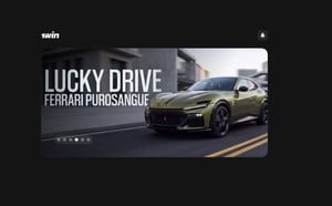 1win Lucky Drive Ferrari Purosangue