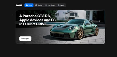 1win Lucky Drive Porsche 911 GT3 RS
