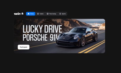 1win Lucky Drive Win a Porsche 911