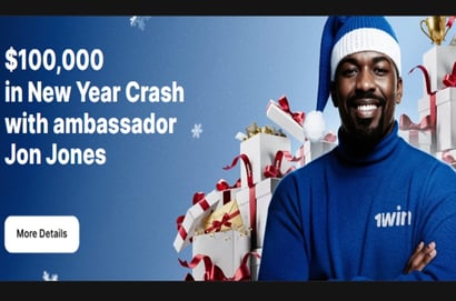 1win New Year Crash