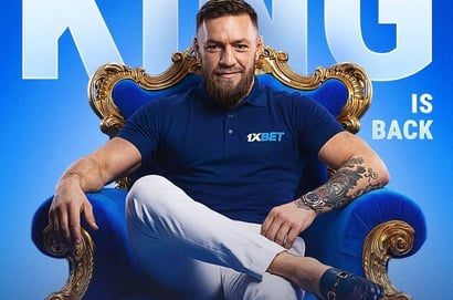 1xbet conor mcgregor