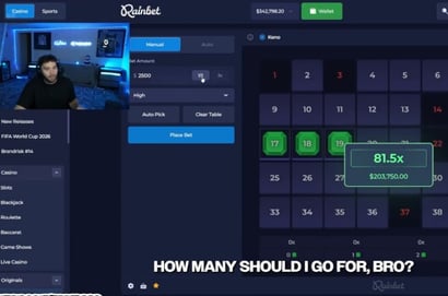 200K Rainbet Keno Win