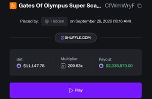 Shuffle Tells Players to “Chill Out” After $11K Bet Lands $2.34M Win