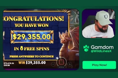 30K Drago Jewels of Fortune Win