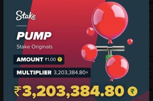 From ₹1 to ₹32 Lakh: Pump’s Epic Win Rocks Stake India