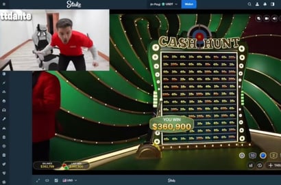Cash Hunt Delivers $360K as ttdante Hits 400x on Crazy Time