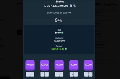 $400K Snakes big win