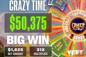 50K Crazy Time Win