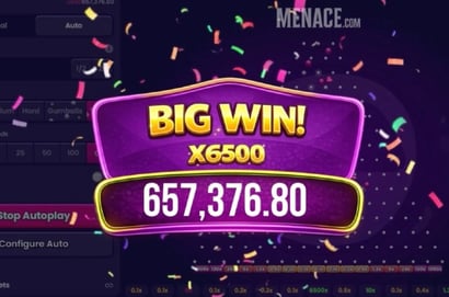 656K Menace Plinko Record