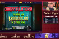 800 to 800K at Roobet