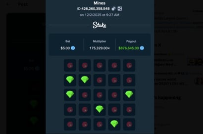 $800K Mines Win
