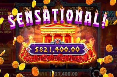 821K Razed Slot Win