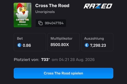 8500x Razed Cross the Road FT