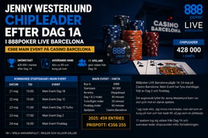 888poker LIVE Barcelona Dag 1A