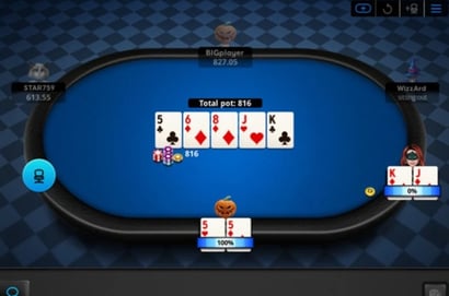 888poker Table View