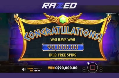 90K Pragmatic Play Max Win At Razed