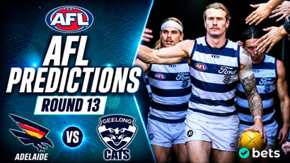 Adelaide Crows vs Geelong Cats AFL Round 13 Tips - Cats land back on their feet 