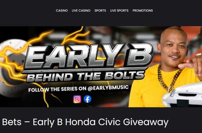 Apex Bets Early B Honda Civic Giveaway