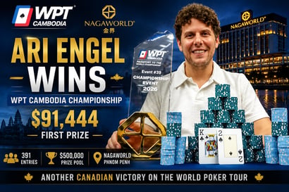 Ari Engel Wins WPT Cambodia