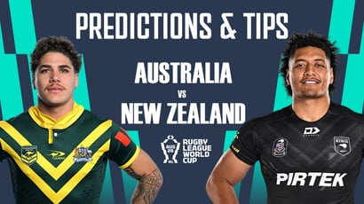 Australia vs New Zealand Rugby League World Cup 2026 Tips